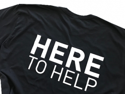branded work wear tshirt
