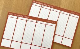 branded planners