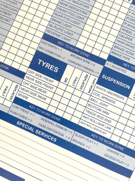 printed form