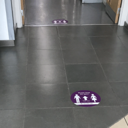 floor signage